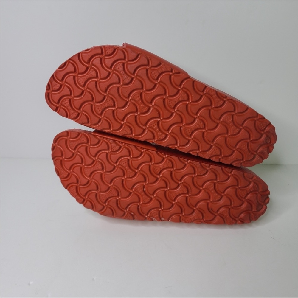 Birkenstock Red Madrid Essentials Eva Rubber Slides